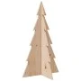 Árbol de Navidad de madera de adorno madera maciza pino 80 cm de , Arboles de navidad - Ref: Foro24-858168, Precio: 24,43 €, ...