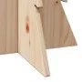 Árbol de Navidad de madera de adorno madera maciza pino 80 cm de , Arboles de navidad - Ref: Foro24-858168, Precio: 24,43 €, ...