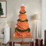 Árbol Navidad de adorno madera maciza pino marrón cera 150 cm by , Christmas trees - Ref: Foro24-858194, Price: 36,22 €, Disc...