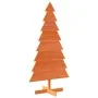Árbol Navidad de adorno madera maciza pino marrón cera 150 cm by , Christmas trees - Ref: Foro24-858194, Price: 36,22 €, Disc...