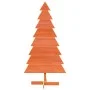 Árbol Navidad de adorno madera maciza pino marrón cera 150 cm by , Christmas trees - Ref: Foro24-858194, Price: 36,22 €, Disc...