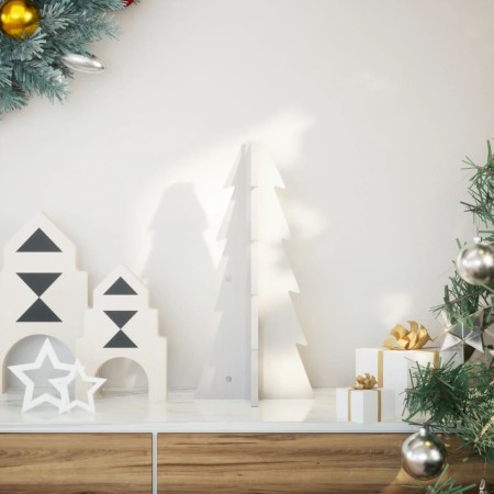 Árbol de Navidad de adorno madera maciza pino blanco 49 cm by , Christmas trees - Ref: Foro24-858175, Price: 14,92 €, Discoun...