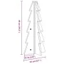 Árbol de Navidad de adorno madera maciza pino blanco 49 cm by , Christmas trees - Ref: Foro24-858175, Price: 14,79 €, Discoun...