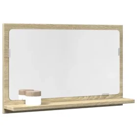 Espejo mueble baño madera ingeniería roble Sonoma 60x11x37 cm von , Badezimmerwaschtische - Ref: Foro24-856191, Preis: 35,54 ...