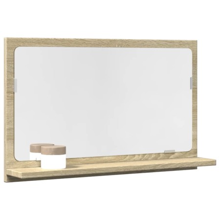 Espejo mueble baño madera ingeniería roble Sonoma 60x11x37 cm by , bathroom vanities - Ref: Foro24-856191, Price: 36,17 €, Di...