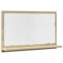 Espejo mueble baño madera ingeniería roble Sonoma 60x11x37 cm by , bathroom vanities - Ref: Foro24-856191, Price: 36,17 €, Di...