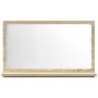 Espejo mueble baño madera ingeniería roble Sonoma 60x11x37 cm by , bathroom vanities - Ref: Foro24-856191, Price: 36,17 €, Di...