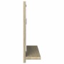 Espejo mueble baño madera ingeniería roble Sonoma 60x11x37 cm by , bathroom vanities - Ref: Foro24-856191, Price: 36,17 €, Di...