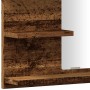 Espejo mueble de cuarto de baño madera envejecida 60x10,5x45 cm von , Badezimmerwaschtische - Ref: Foro24-856255, Preis: 50,1...