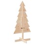 Árbol de Navidad de madera de adorno madera maciza pino 120 cm by , Christmas trees - Ref: Foro24-858189, Price: 24,01 €, Dis...