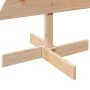 Árbol de Navidad de madera de adorno madera maciza pino 120 cm by , Christmas trees - Ref: Foro24-858189, Price: 23,80 €, Dis...