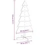 Árbol de Navidad de madera de adorno madera maciza pino 120 cm by , Christmas trees - Ref: Foro24-858189, Price: 23,80 €, Dis...