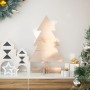 Árbol de Navidad de madera de adorno madera maciza pino 60 cm de , Arboles de navidad - Ref: Foro24-858180, Precio: 21,26 €