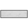 Konsolentisch gehärtetes Glas weiß 120x35x75 cm von vidaXL, Seitentische - Ref: Foro24-322817, Preis: 68,98 €, Rabatt: %