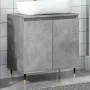 Armario de baño madera de ingeniería gris hormigón 58x33x60 cm by , Bathroom furniture - Ref: Foro24-857213, Price: 48,09 €, ...