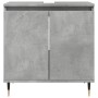 Armario de baño madera de ingeniería gris hormigón 58x33x60 cm von , Badezimmermöbel - Ref: Foro24-857213, Preis: 48,84 €, Ra...