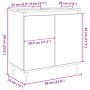 Armario de baño madera de ingeniería gris hormigón 58x33x60 cm von , Badezimmermöbel - Ref: Foro24-857213, Preis: 48,84 €, Ra...