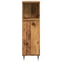Armario de baño madera de ingeniería envejecida 30x30x100 cm by , Bathroom furniture - Ref: Foro24-857205, Price: 59,02 €, Di...