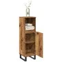 Armario de baño madera de ingeniería envejecida 30x30x100 cm de , Tocadores de baño - Ref: Foro24-857211, Precio: 59,56 €, De...