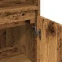 Armario de baño madera de ingeniería envejecida 30x30x100 cm de , Tocadores de baño - Ref: Foro24-857211, Precio: 59,56 €, De...