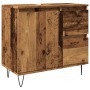 Mueble de lavabo madera de ingeniería envejecida 65x33x60 cm von , Badezimmermöbel - Ref: Foro24-857226, Preis: 95,05 €, Raba...