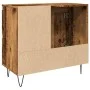 Mueble de lavabo madera de ingeniería envejecida 65x33x60 cm by , Bathroom furniture - Ref: Foro24-857226, Price: 93,92 €, Di...