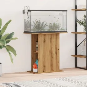 Soporte de acuario madera ingeniería roble artisan 36x75x72,5cm by , Aquarium supports - Ref: Foro24-857291, Price: 61,31 €, ...
