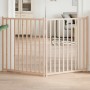 Puerta para perros plegable 2 paneles madera de abeto 160 cm von , Hundehütten und Zäune - Ref: Foro24-352274, Preis: 49,33 €...