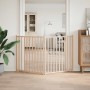Puerta para perros plegable 2 paneles madera de abeto 160 cm von , Hundehütten und Zäune - Ref: Foro24-352274, Preis: 49,33 €...