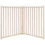 Puerta para perros plegable 2 paneles madera de abeto 160 cm von , Hundehütten und Zäune - Ref: Foro24-352274, Preis: 49,33 €...