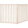Puerta para perros plegable 2 paneles madera de abeto 160 cm von , Hundehütten und Zäune - Ref: Foro24-352274, Preis: 49,33 €...