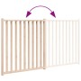 Puerta para perros plegable 2 paneles madera de abeto 160 cm von , Hundehütten und Zäune - Ref: Foro24-352274, Preis: 49,33 €...