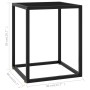 Schwarzer Couchtisch mit schwarzem Glas 40x40x50 cm von vidaXL, Couchtisch - Ref: Foro24-322908, Preis: 44,24 €, Rabatt: %