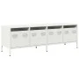 Mueble para TV acero laminado en frío blanco 135x39x43,5 cm von , TV-Möbel - Ref: Foro24-851309, Preis: 113,86 €, Rabatt: %