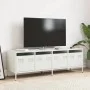 Mueble para TV acero laminado en frío blanco 135x39x43,5 cm von , TV-Möbel - Ref: Foro24-851309, Preis: 113,86 €, Rabatt: %