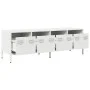 Mueble para TV acero laminado en frío blanco 135x39x43,5 cm von , TV-Möbel - Ref: Foro24-851309, Preis: 113,86 €, Rabatt: %