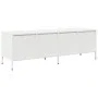 Mueble para TV acero laminado en frío blanco 135x39x43,5 cm von , TV-Möbel - Ref: Foro24-851309, Preis: 113,86 €, Rabatt: %