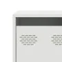 Mueble para TV acero laminado en frío blanco 135x39x43,5 cm von , TV-Möbel - Ref: Foro24-851309, Preis: 113,86 €, Rabatt: %