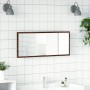 Espejo de baño LED madera ingeniería roble marrón 100x8,5x37 cm von , Badezimmerwaschtische - Ref: Foro24-856274, Preis: 56,7...