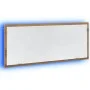 Espejo de baño LED madera ingeniería roble artisan 100x8,5x37cm de , Tocadores de baño - Ref: Foro24-856276, Precio: 52,07 €,...