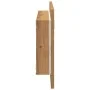 Espejo de baño LED madera ingeniería roble artisan 100x8,5x37cm de , Tocadores de baño - Ref: Foro24-856276, Precio: 52,07 €,...