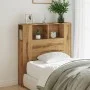 Cabecero armario madera ingeniería roble artisan 100x19x104,5cm by , Lockers and storage cabinets - Ref: Foro24-856877, Price...
