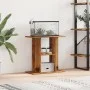 Soporte para acuario madera ingeniería envejecida 60x30x60 cm by , Aquarium supports - Ref: Foro24-857270, Price: 50,88 €, Di...