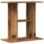 Soporte para acuario madera ingeniería envejecida 60x30x60 cm by , Aquarium supports - Ref: Foro24-857270, Price: 50,88 €, Di...