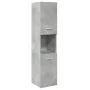 Juego muebles de baño 4 pzas madera contrachapada gris hormigón by , Bathroom furniture - Ref: Foro24-3324874, Price: 157,87 ...