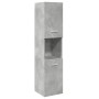Juego muebles de baño 4 pzas madera contrachapada gris hormigón von , Badezimmermöbel - Ref: Foro24-3324874, Preis: 167,38 €,...