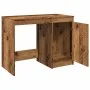 Escritorio de madera de ingeniería envejecida 100x50x76 cm von , Schreibtische - Ref: Foro24-856002, Preis: 88,80 €, Rabatt: %