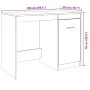 Escritorio de madera de ingeniería envejecida 100x50x76 cm von , Schreibtische - Ref: Foro24-856002, Preis: 88,80 €, Rabatt: %