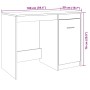 Escritorio de madera de ingeniería envejecida 100x50x76 cm von , Schreibtische - Ref: Foro24-856002, Preis: 91,57 €, Rabatt: %