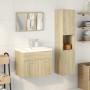 Juego de muebles de baño 4 pzas contrachapada roble Sonoma von , Badezimmermöbel - Ref: Foro24-3325005, Preis: 217,61 €, Raba...